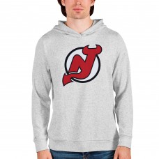 Толстовка с капюшоном New Jersey Devils Antigua Absolute - Heathered Gray
