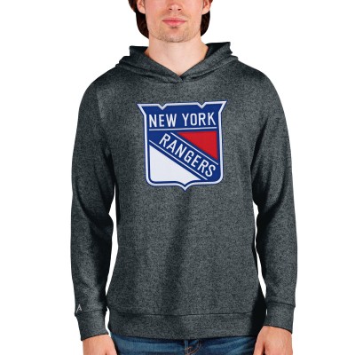 Толстовка New York Rangers Antigua Absolute - Heathered Charcoal