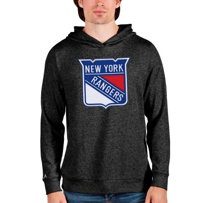 Толстовка New York Rangers Antigua Absolute - Heathered Black