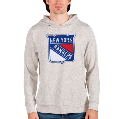 Толстовка New York Rangers Antigua Absolute - Oatmeal