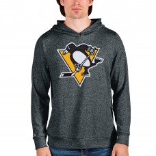 Толстовка Pittsburgh Penguins Antigua Absolute - Heathered Charcoal