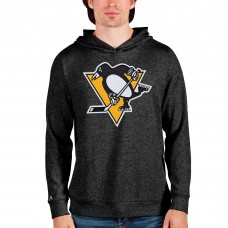 Толстовка Pittsburgh Penguins Antigua Absolute - Heathered Black