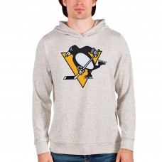 Толстовка Pittsburgh Penguins Antigua Absolute - Oatmeal