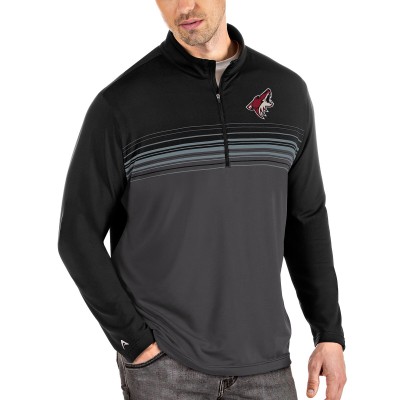 Кофта на молнии Arizona Coyotes Antigua Pace - Black/Gray