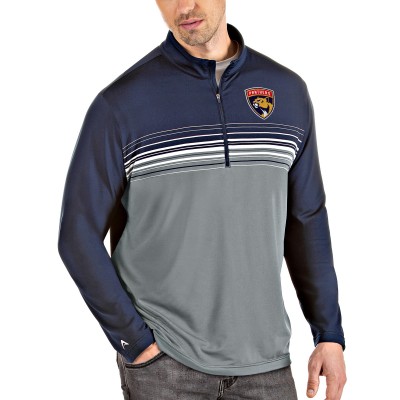 Кофта на молнии Florida Panthers Antigua Pace - Navy/Gray