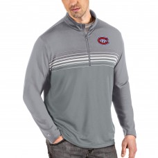 Кофта на молнии Montreal Canadiens Antigua Pace - Gray