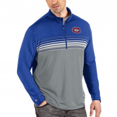 Кофта на молнии Montreal Canadiens Antigua Pace - Blue/Gray