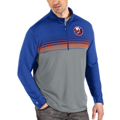 Кофта на молнии New York Islanders Antigua Pace - Royal