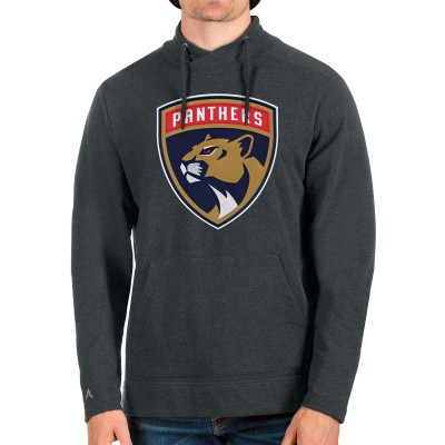 Кофта Florida Panthers Antigua Reward Crossover - Heathered Charcoal - оригинальные толстовки Флорида Пантерз