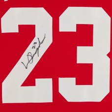 Autographed Detroit Red Wings Lucas Raymond Fanatics Authentic Red adidas Authentic Jersey