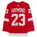 Autographed Detroit Red Wings Lucas Raymond Fanatics Authentic Red adidas Authentic Jersey with NHL Debut 10/14/21 Inscription