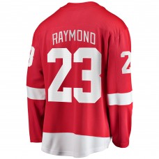 Lucas Raymond Detroit Red Wings Home Breakaway Player Jersey - Red