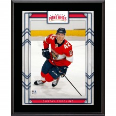 Постер Florida Panthers Gustav Forsling Fanatics Authentic 10.5 x 13 Sublimated Player Plaque