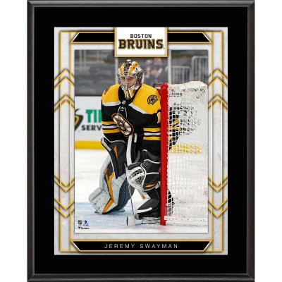 Boston Bruins Jeremy Swayman Fanatics Authentic 10.5 x 13 Sublimated Player Plaque