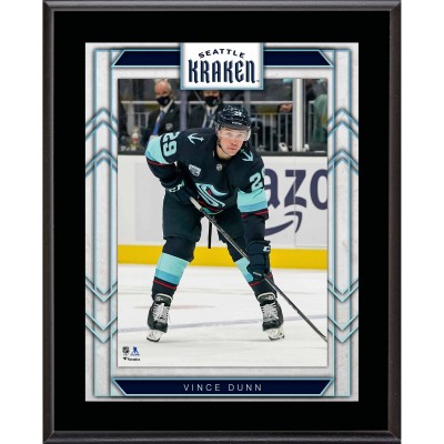 Seattle Kraken Vince Dunn Fanatics Authentic 10.5 x 13 Sublimated Player Plaque