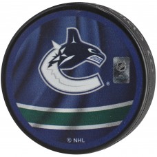 Шайба с автографом Vasily Podkolzin Vancouver Canucks Fanatics Authentic Autographed Reverse Retro Logo