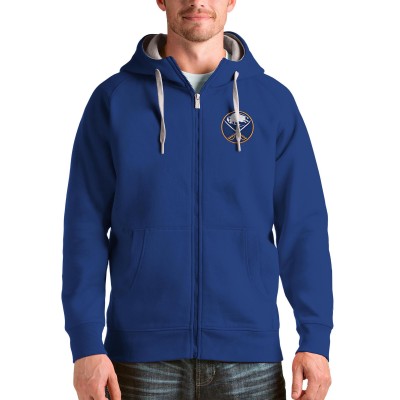 Толстовка на молнии Buffalo Sabres Antigua Logo Victory - Royal