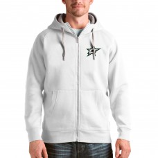 Толстовка на молнии Dallas Stars Antigua Logo Victory - White