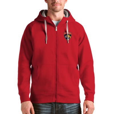 Толстовка на молнии Florida Panthers Antigua Logo Victory - Red