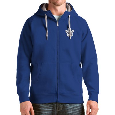 Толстовка на молнии Toronto Maple Leafs Antigua Logo Victory - Blue