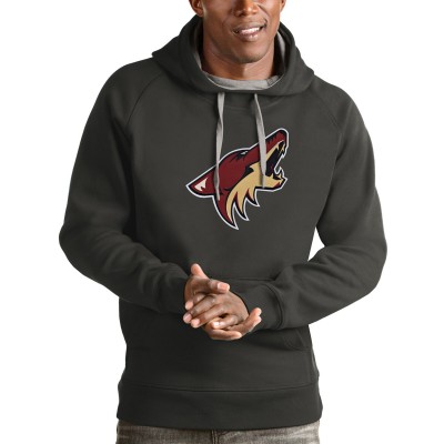 Толстовка Arizona Coyotes Antigua Logo Victory - Charcoal