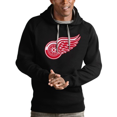 Толстовка Detroit Red Wings Antigua Logo Victory - Black
