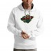 Толстовка с капюшоном Minnesota Wild Antigua Logo Victory - White - оригинальные толстовки Миннесота Уайлд