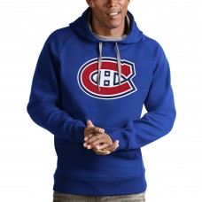 Толстовка с капюшоном Montreal Canadiens Antigua Logo Victory - Blue