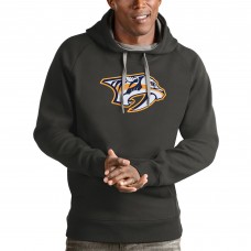 Толстовка Nashville Predators Antigua Logo Victory - Charcoal