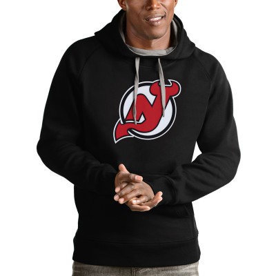 Толстовка New Jersey Devils Antigua Logo Victory - Black