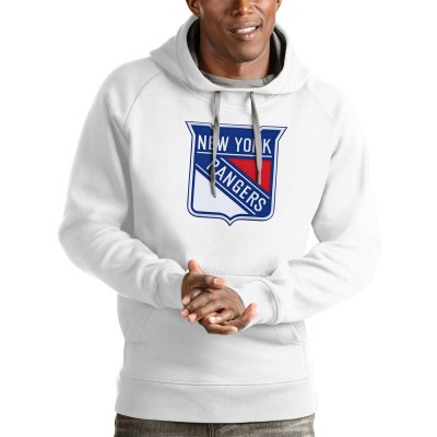 Толстовка New York Rangers Antigua Logo Victory - White