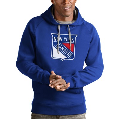 Толстовка New York Rangers Antigua Logo Victory - Blue