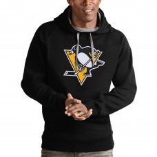 Толстовка Pittsburgh Penguins Antigua Logo Victory - Black