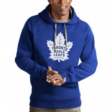 Толстовка с капюшоном Toronto Maple Leafs Antigua Logo Victory - Blue