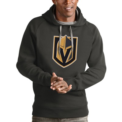 Толстовка Vegas Golden Knights Antigua Logo Victory - Charcoal