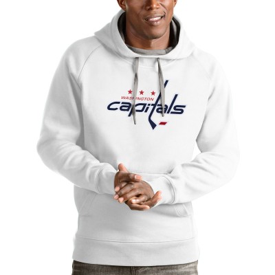 Толстовка Washington Capitals Antigua Logo Victory - White