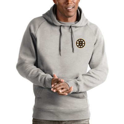 Толстовка Boston Bruins Antigua Victory - Heathered Gray