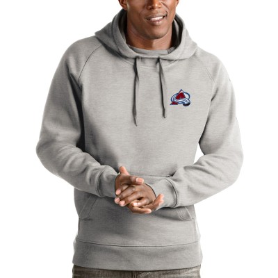Толстовка Colorado Avalanche Antigua Victory - Heathered Gray