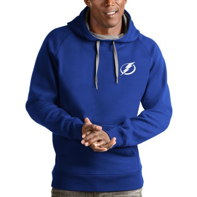 Толстовка с капюшоном Tampa Bay Lightning Antigua Team Victory - Blue