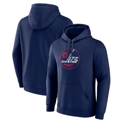 Толстовка Winnipeg Jets Alternate Logo - Navy