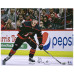 Фото с автографом Carolina Hurricanes Andrei Svechnikov Fanatics Authentic 16 x 20 Black Jersey Skating