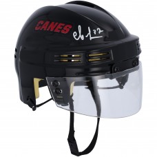 Autographed Carolina Hurricanes Andrei Svechnikov Fanatics Authentic Black Mini Helmet Autographed Carolina Hurricanes Andrei Svechnikov Fanatics Authentic Black Mini Helmet