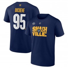 Matt Duchene Nashville Predators 2022 NHL Stadium Series Name & Number T-Shirt - Navy