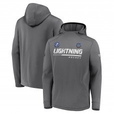 Tampa Bay Lightning 2022 NHL Stadium Series Authentic Pro Pullover Hoodie - Gray