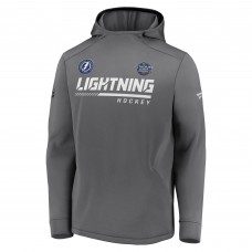 Tampa Bay Lightning 2022 NHL Stadium Series Authentic Pro Pullover Hoodie - Gray
