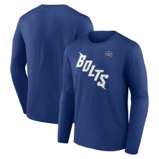 Tampa Bay Lightning 2022 NHL Stadium Series Primary Logo Long Sleeve T-Shirt - Blue