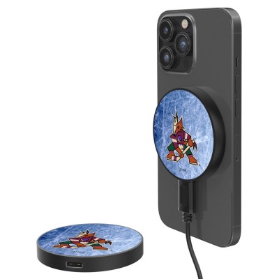 Магнитная зарядка Arizona Coyotes 10-Watt Ice Flood Design Wireless