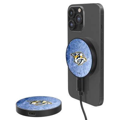 Nashville Predators 10-Watt Ice Flood Design Wireless Magnetic Charger