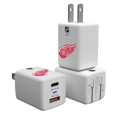 Блок питания Detroit Red Wings USB A/C