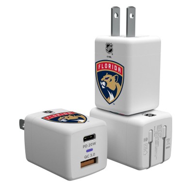 Зарядная USB американская вилка Florida Panthers - оригинальные мобильные аксессуары НХЛ